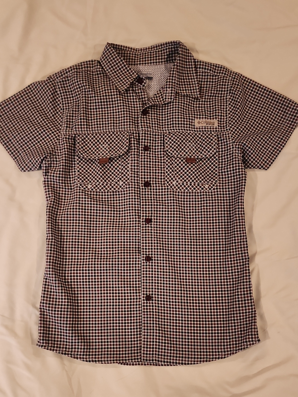 Columbia Kids Short Sleeve Shirt - Size Large 14/16